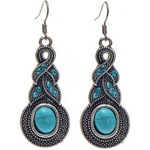 Jewelry - Vintage Earrings Women Geometric Spiral